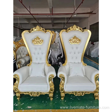 event party queen king throne chair